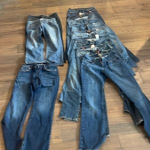 Lucky boot cut - 8 pairs, 2 cropped pants - 1 lucky - 1 Denizen Levi